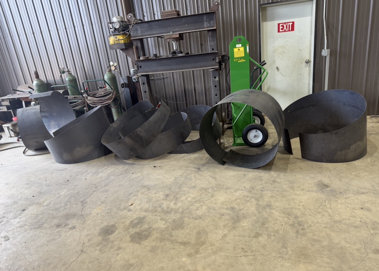 Generator exhaust components — Steampunk Fabrication