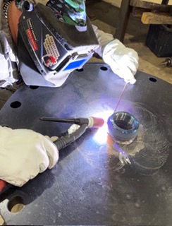 Process piping component welds — Steampunk Fabrication