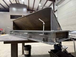 Reverse engineered chip conveyor covers — Steampunk Fabrication